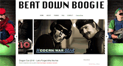 Desktop Screenshot of beatdownboogie.com